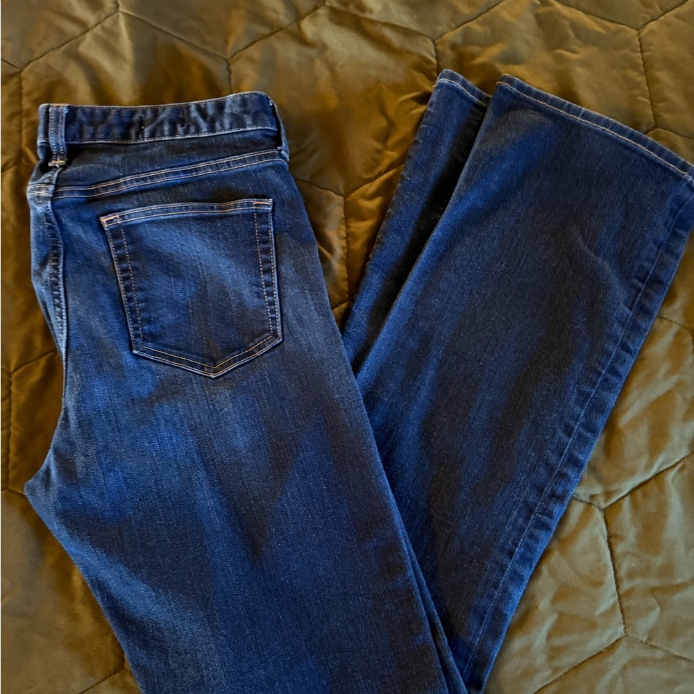 GAP Dark Blue Straight Leg Women's Jeans